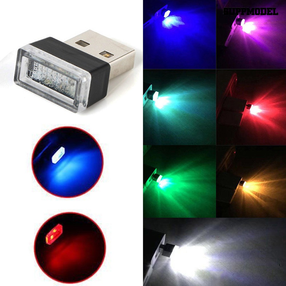 Sup Lampu Malam Led Usb Portable Untuk Dekorasi Interior Mobil