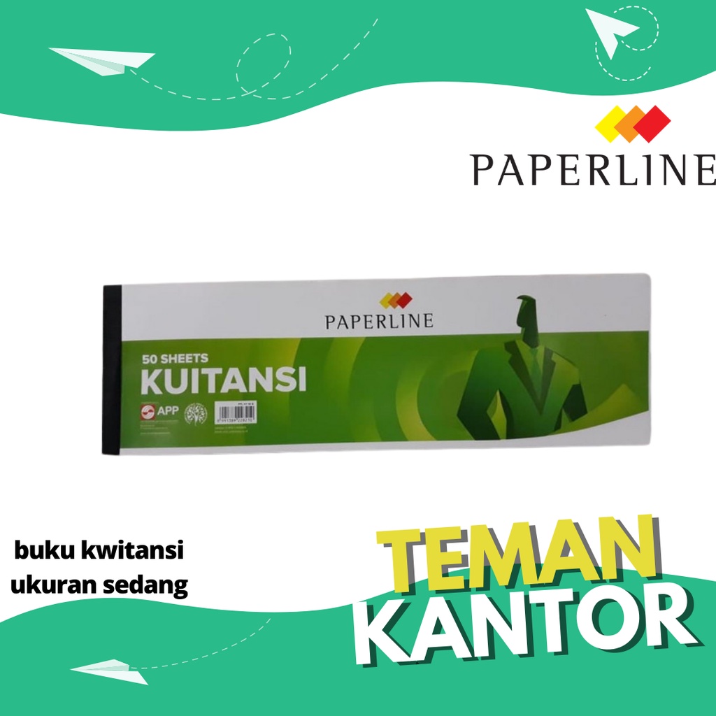 

Paperline Kwitansi Sedang Isi 50 Lembar