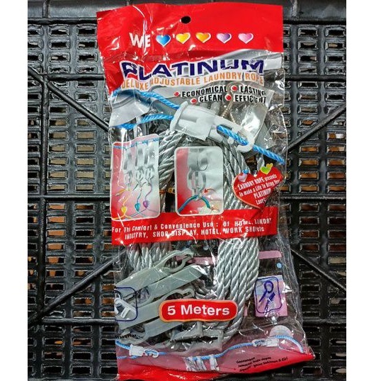 TALI JEMURAN 5 METER PLATINUM 5 METER