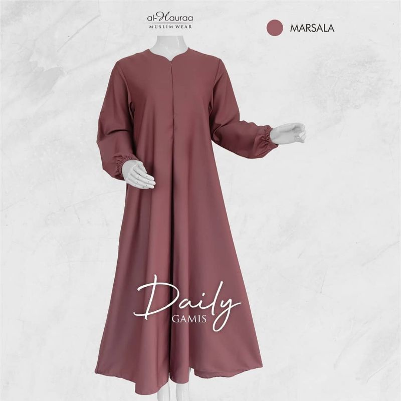 Daily Gamis by AL HAURAA - Daily Gamis Al Hauraa - Gamis Toyobo Al Hauraa - Gamis Daily Al Hauraa