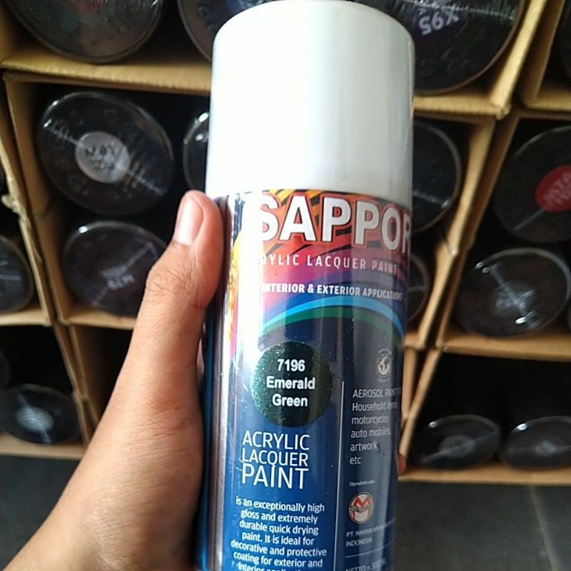 Cat Semprot Sapporo 7196 Emerald Green