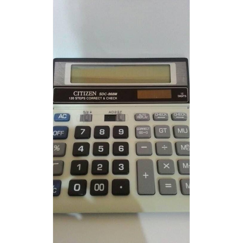 

Terlaris Kalkulator / Calculator Citizen Sdc-868m Mantul