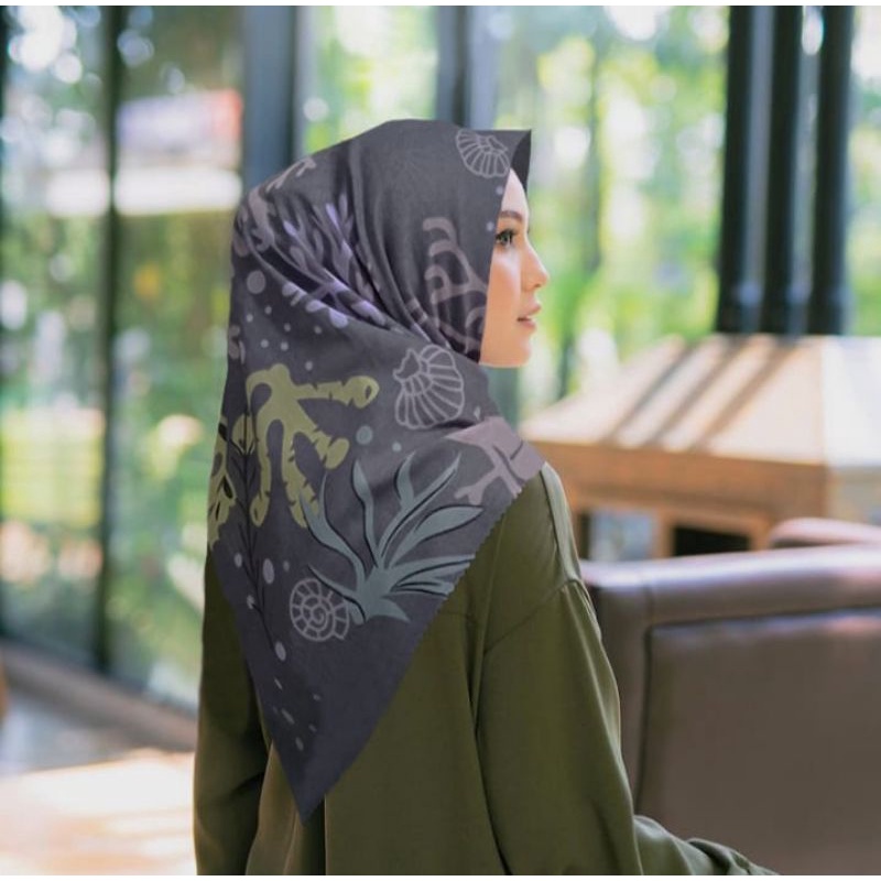 PROMO / TRUMBU ABU / JILBAB VOAL PREMIUM / GROSIR HIJAB / HIJAB SEGI EMPAT / VOAL MOTIF PREMIUM / DE