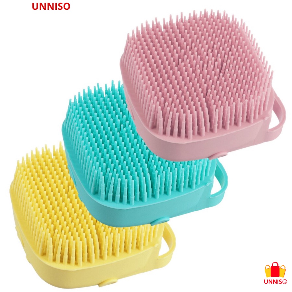 UNNISO - Sikat Mandi Karet Hewan Silicone Massage Bath