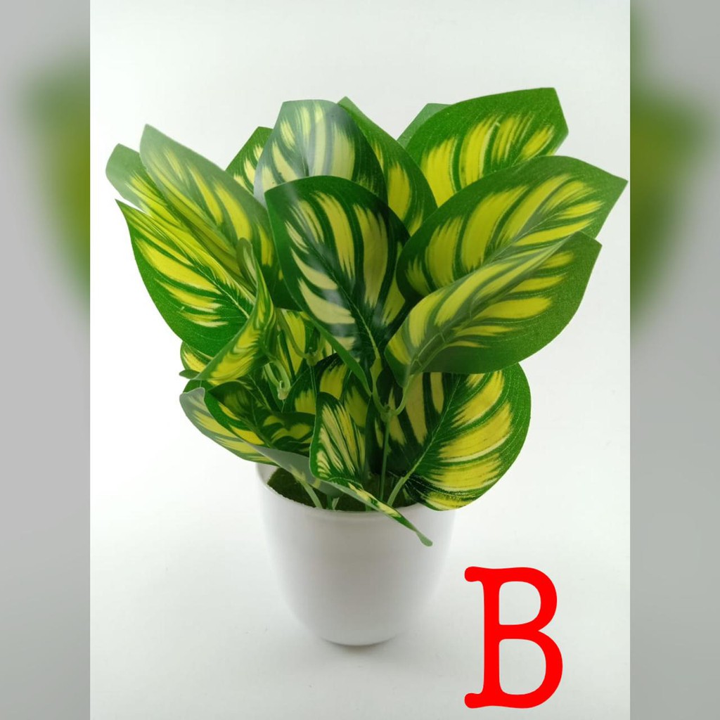 COD TANAMAN HIAS TANAMAN DAUN PLASTIK TANAMAN HIAS RUMAH BUNGA HIAS BUNGA PLASTIK BUNGA BP8844-B