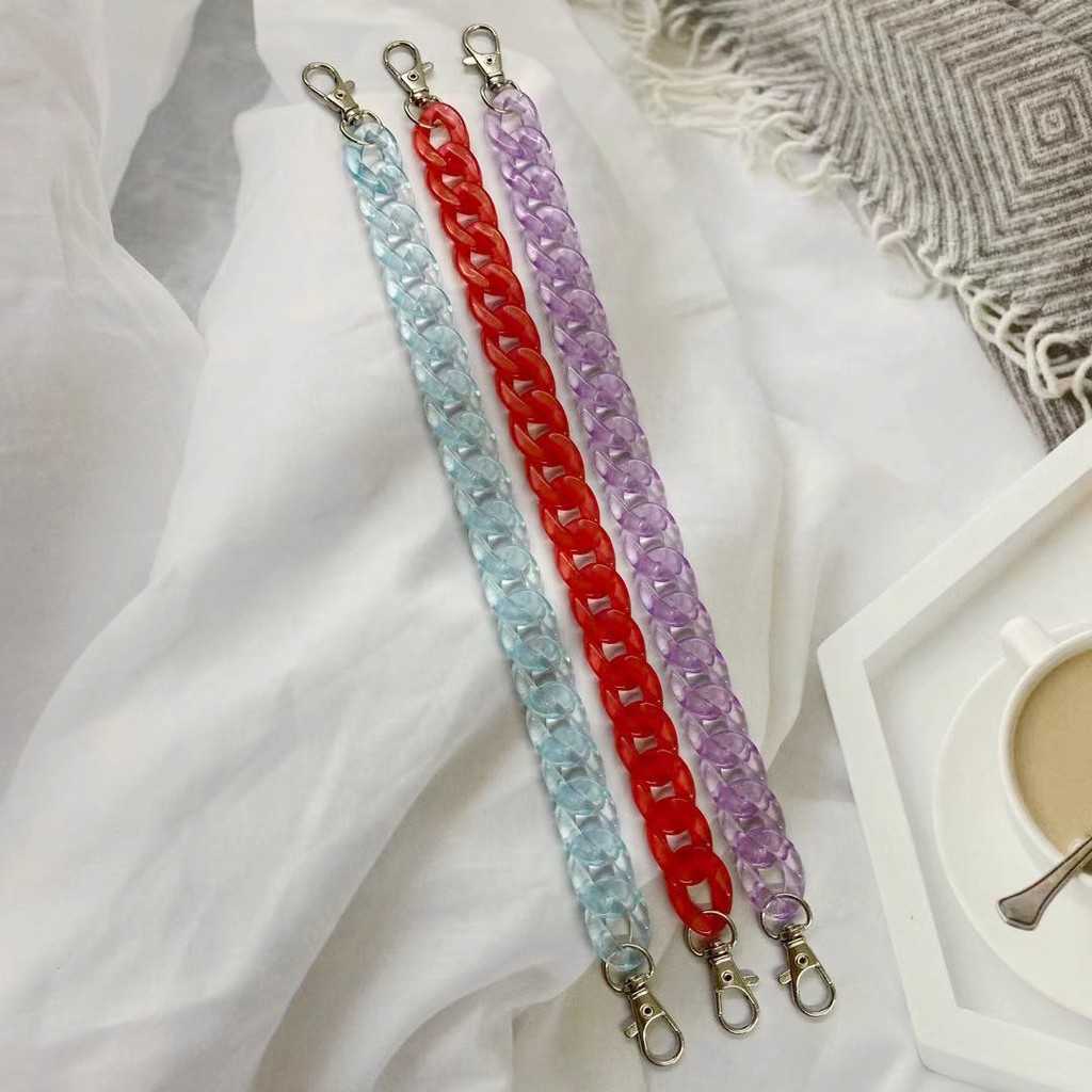 Korean soft color acrylic bead bracelet suitable for all kinds of mobile phone cases