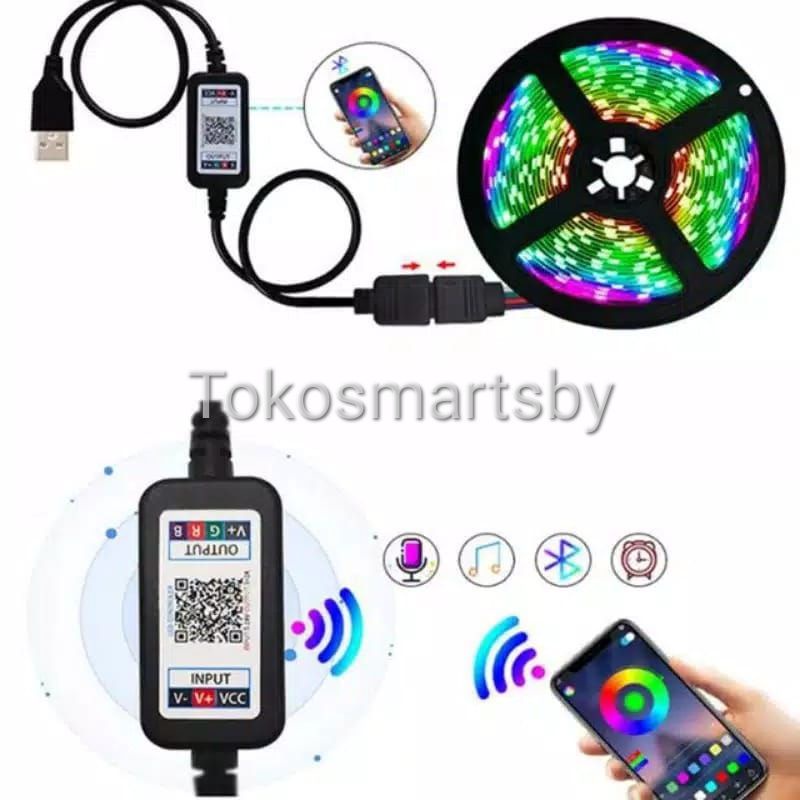 5V USB Light Strip Bluetooth  Music Function / LED Strip 5050 RGB Bluetooth