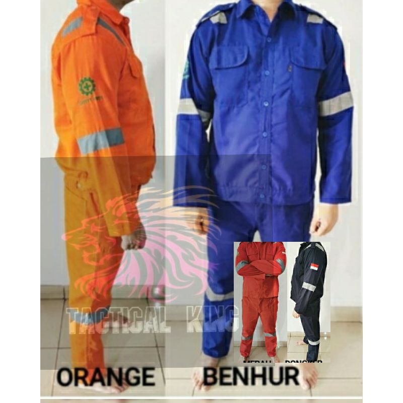 PO Pelayaran Bordir Wearpack Safety / Seragam Kerja