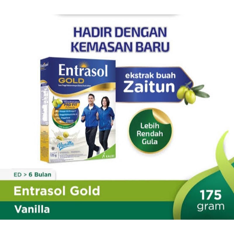 

Entrasol Gold Pro Fit Vanilla 175 gr