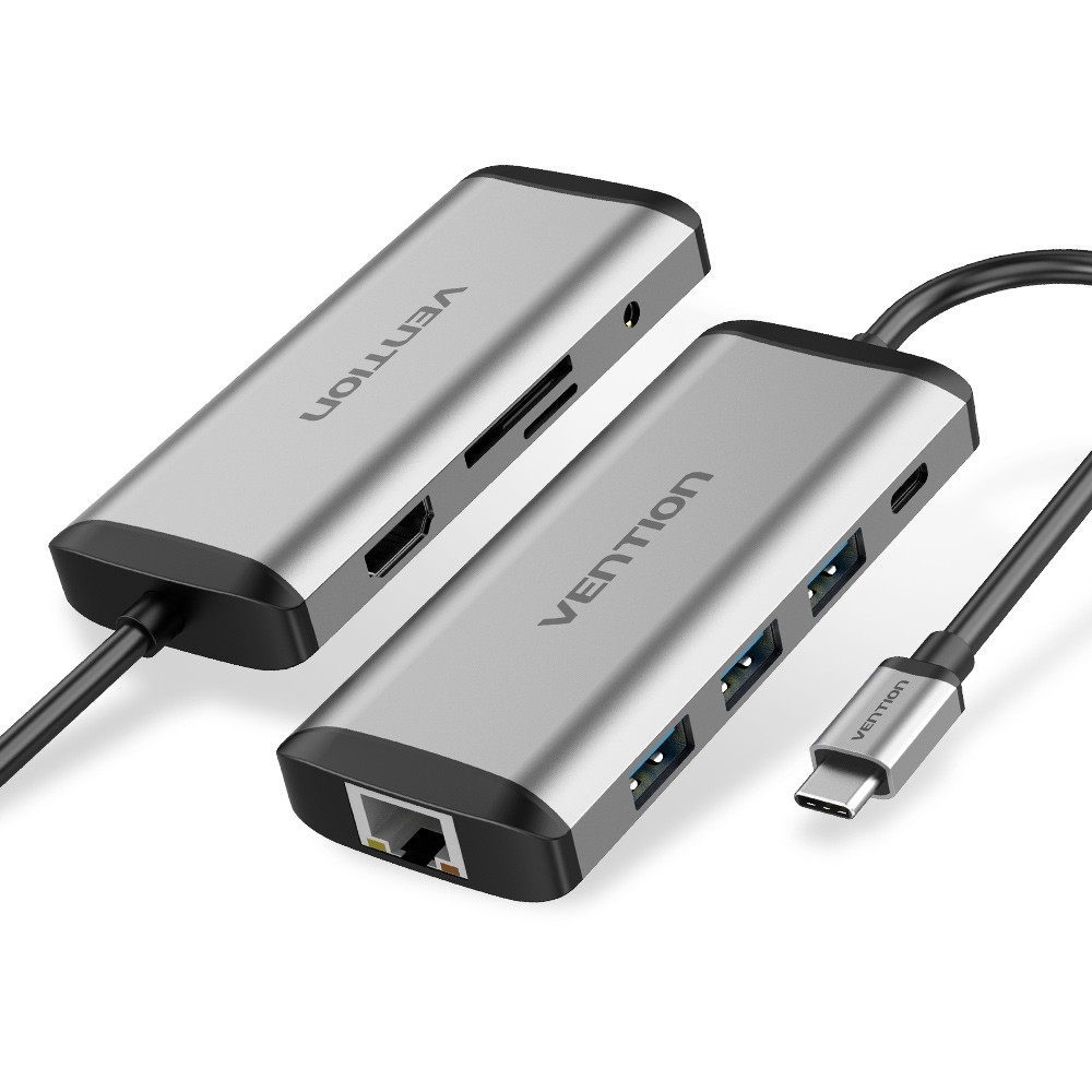 Vention USB Type C Hub 9 in 1 Adapter Splitter Docking Station USB-C USB 3.0