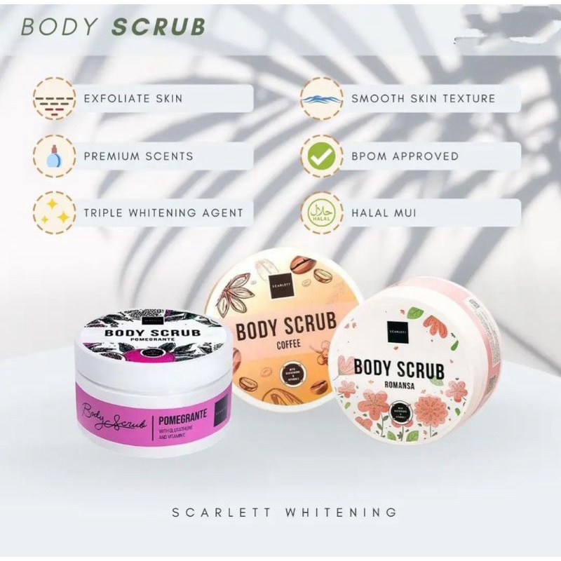 Body scrub scarlett