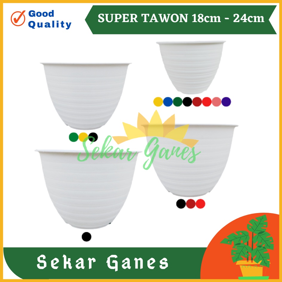 POT SUPER TAWON 21 24 27 CM PUTIH MERAH BATA COKLAT pot tawon putih bukan tawon pirus jet gucci 30