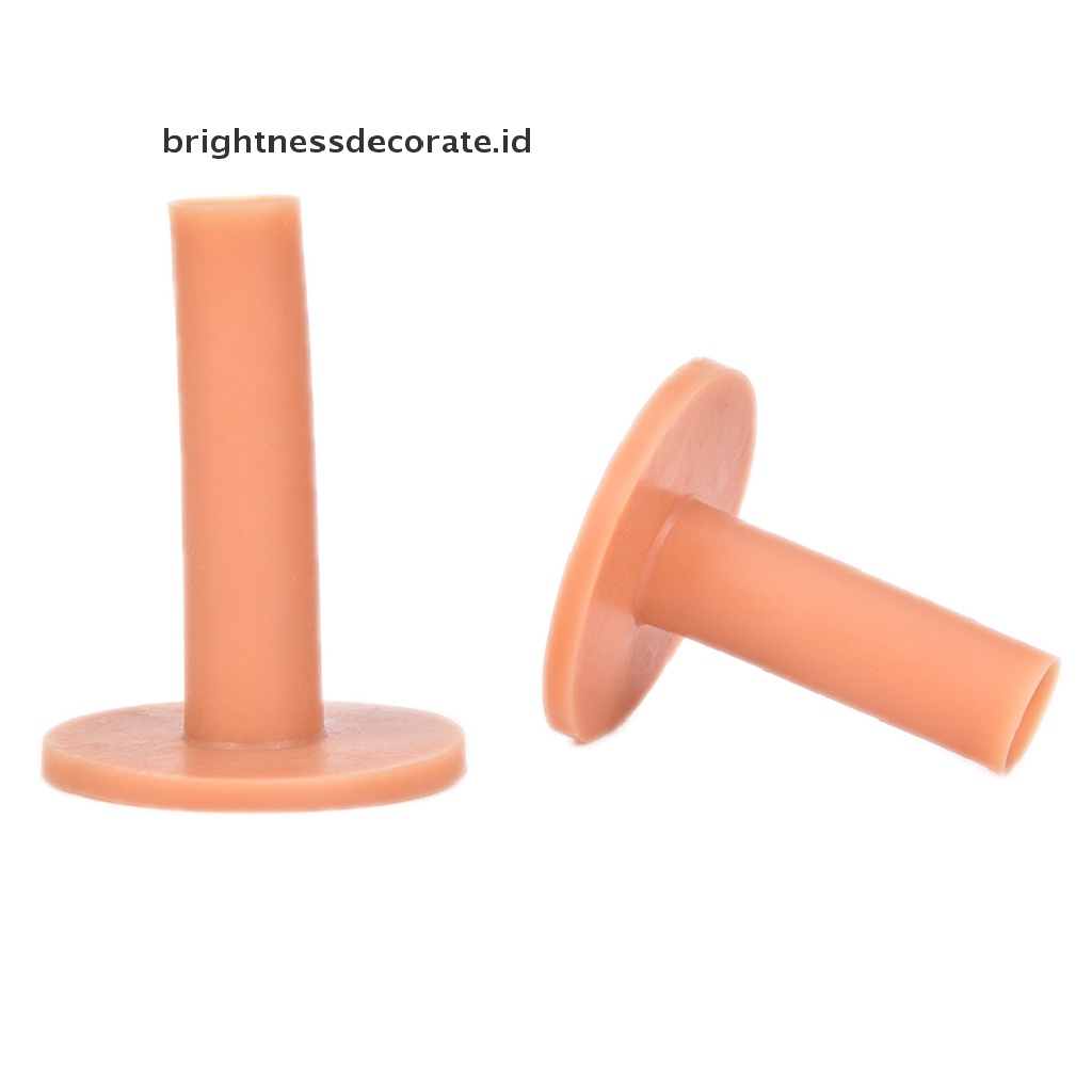 (Birth) 3pcs Tee Holder Bola Golf Bahan Karet Untuk Latihan