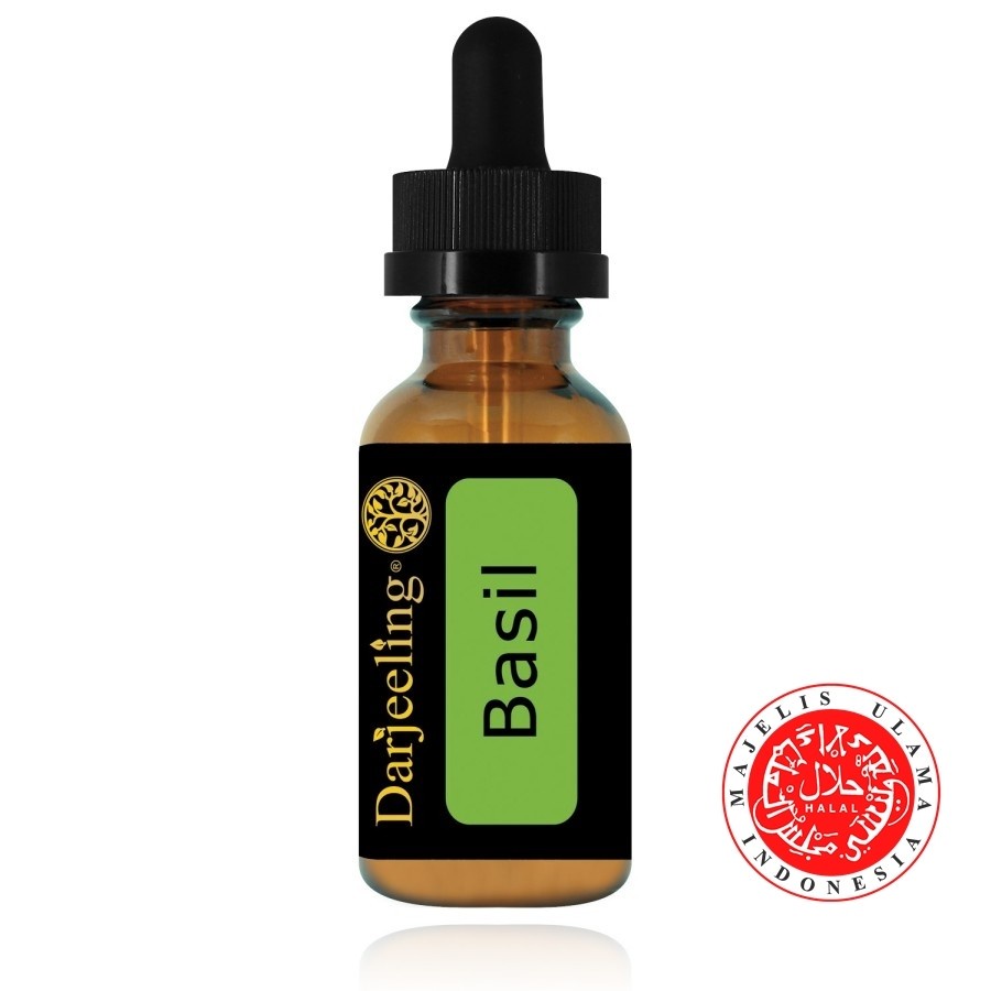 Darjeeling Basil Essential Oil / Minyak Basil Aromaterapi 10ml - 30ml