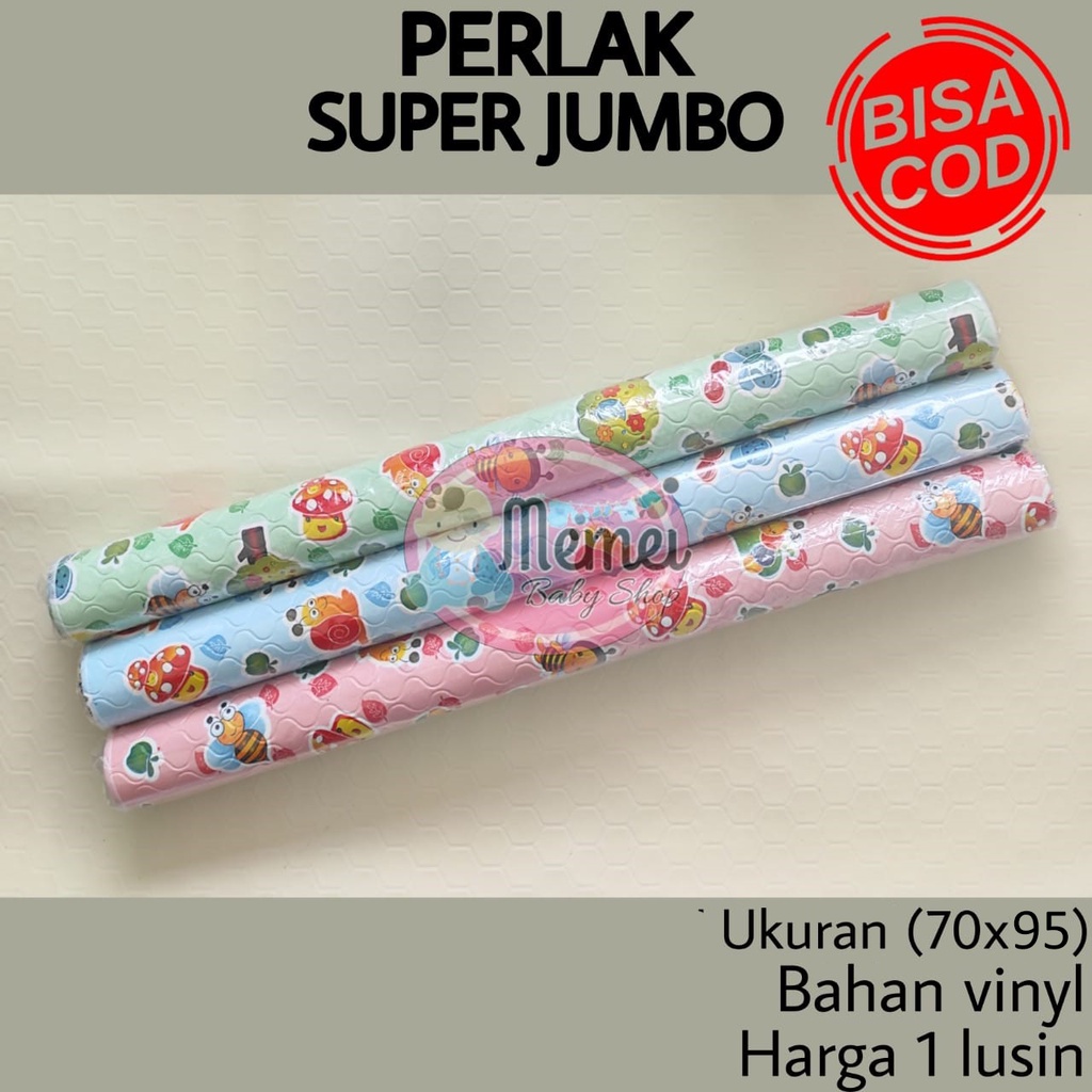 1 LUSIN (12 pcs) Perlak bayi 95x70 cm SUPER JUMBO harga grosir