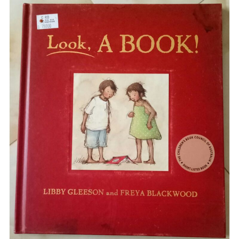 BBW Original Import book " Look, A book "