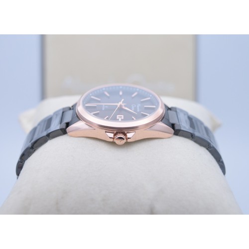 Alexandre Christie Ac 8552 Lady Rose Gold Black Original