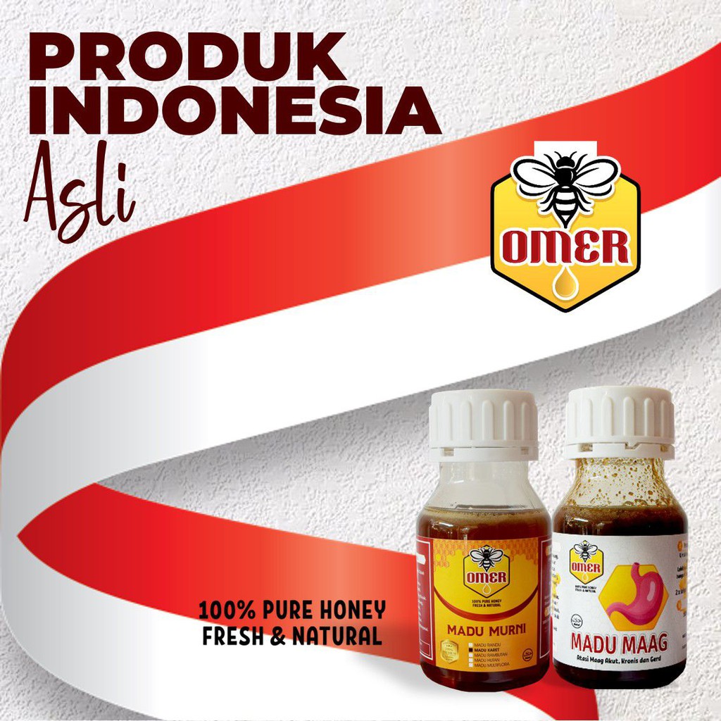 

Madu Murni Asli 350gram 100% Alami Natural BEEPOLLEN Minuman Kesehatan