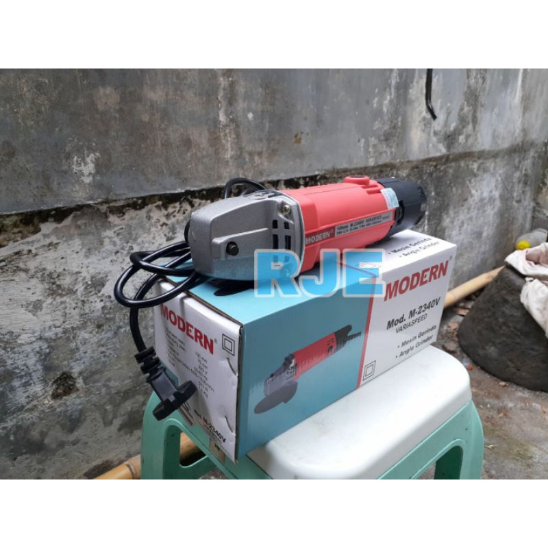 Gerinda tangan modern variabel speed - gerinda tangan 4 inchi