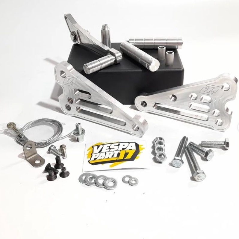 footstep vespa underbond ZIEGI RACING