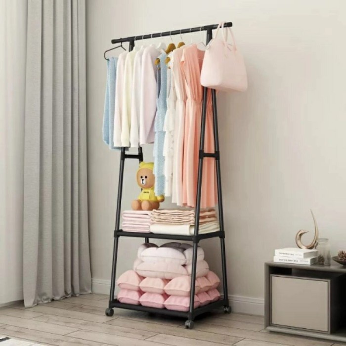 [KKS] COD GANTUNGAN BAJU SEGITIGA RAK TRIANGLE STAND HANGER