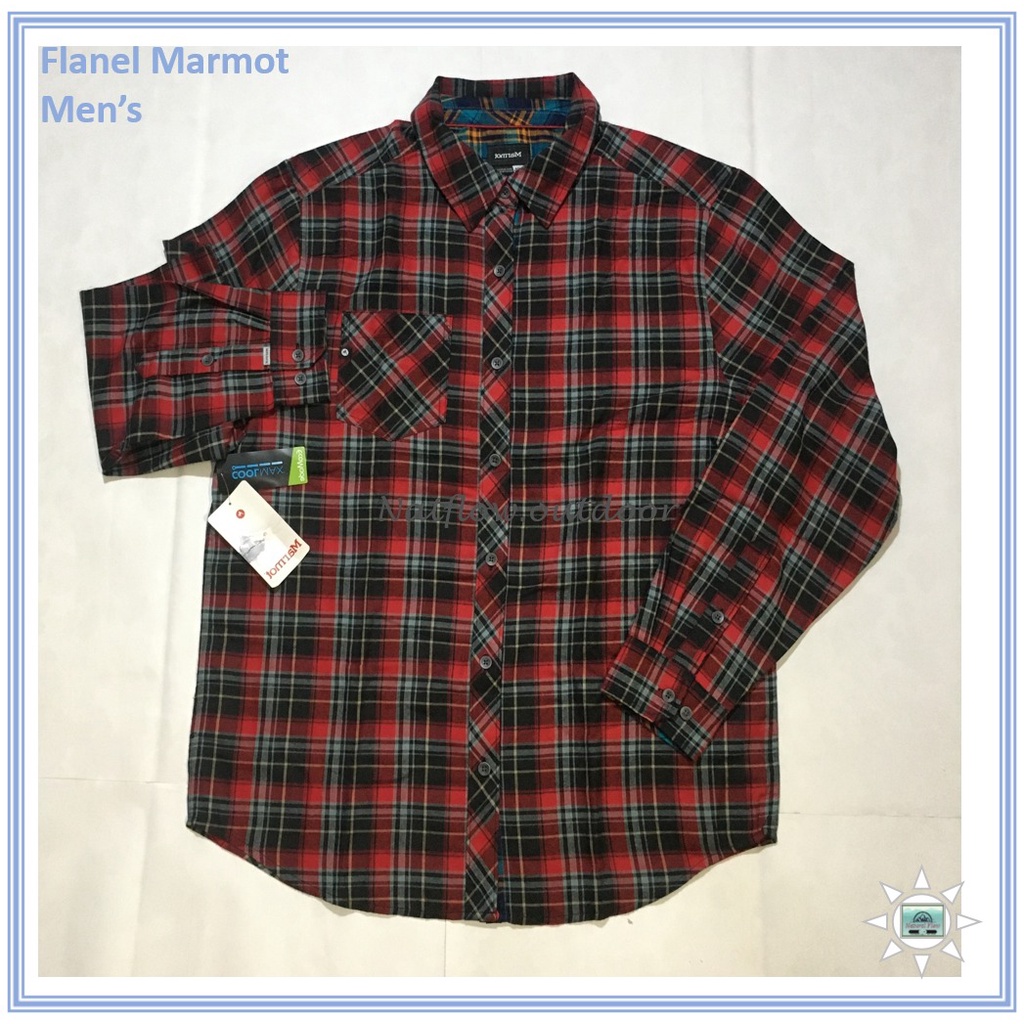 Kemeja Flanel Marmot Coolmax - Men’s Original