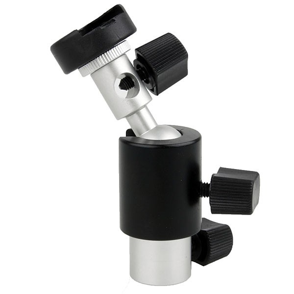 Hot Shoe Ball Head Lampu Flash Kamera for Studio Tripod Light Stand Type D
