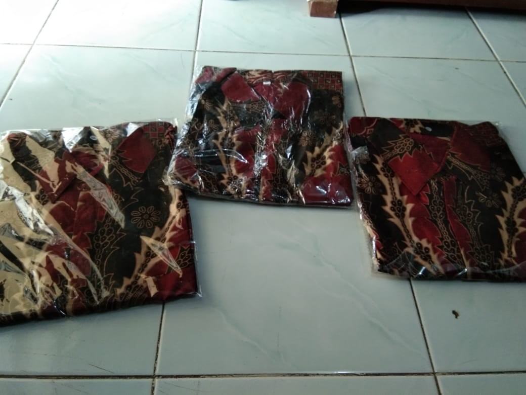Kemeja Batik Lengan Panjang Size M L Xl Xxl Xxxl Ready Sragam.