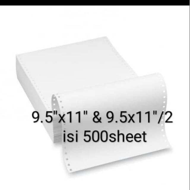 

Countinuous form 1ply