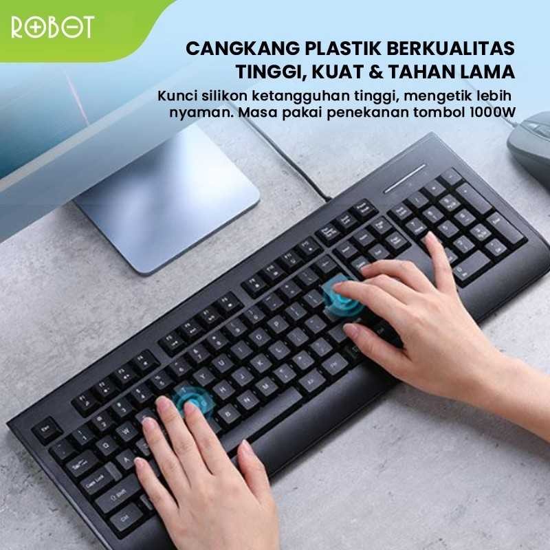 Robot RK20 Office Wired Keyboard USB