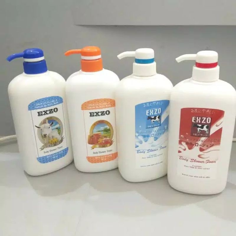 EXZO BODY SHOWER FOAM /  EXZO  SABUN MANDI 760ml