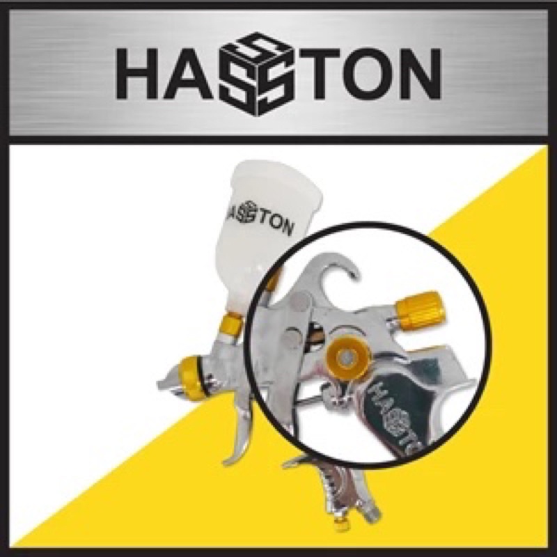 HASSTON Spray Gun 3820-001 HPLV Tabung Atas Semprot Cat