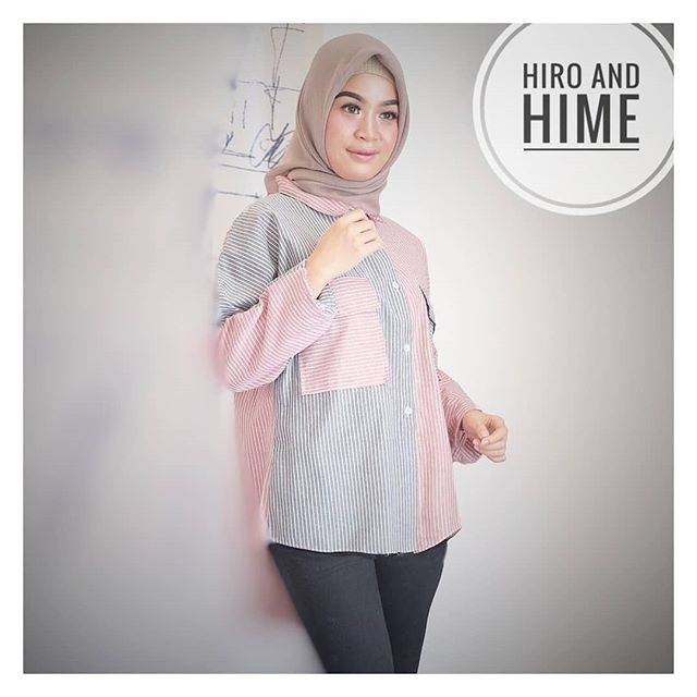 Ruby Top (Pink) || Blouse Murah || Baju Wanita Murah || Blouse Katun Premium || Atasan Wanita Murah