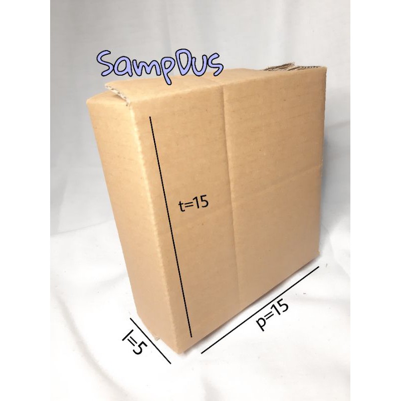 

kardus/box packing online Uk. 15×5×15 cm.