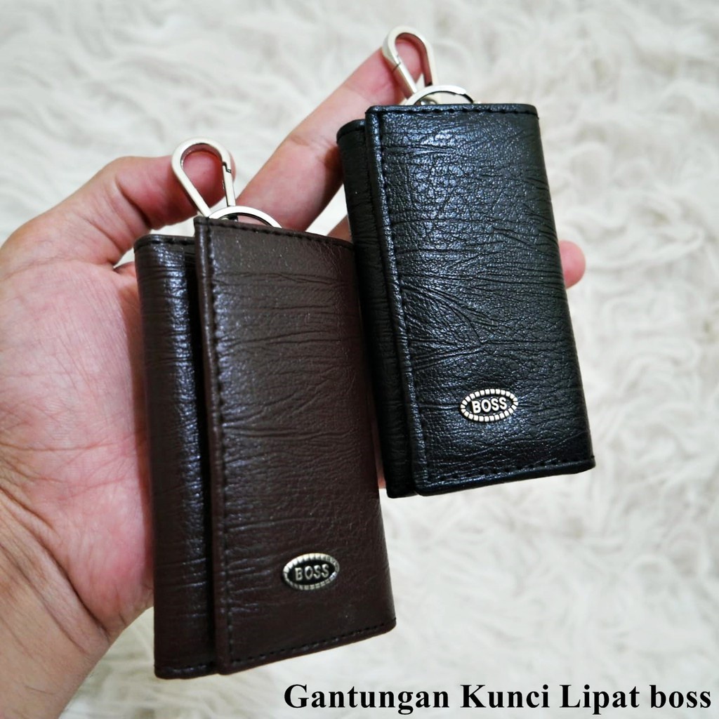 Dompet STNK gantungan kunci mobil/motor murah import wallet THR