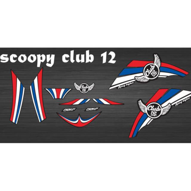 Striping Thailand Scoopy fi Club 12