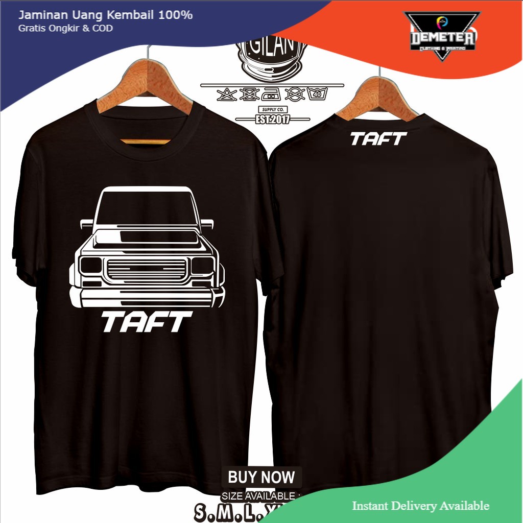 Kaos Baju Mobil DAIHATSU TAFT GT ROCKY FEROZA Kaos Mobil Otomotif - GIlan Cloth