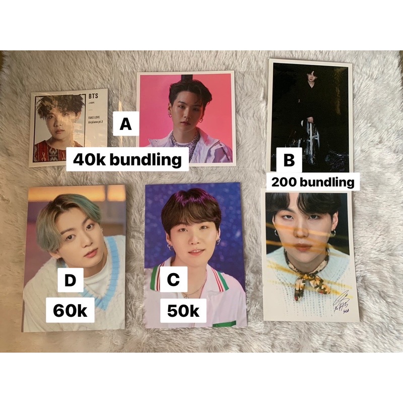 Sowozoo Postcard Jungkook Suga