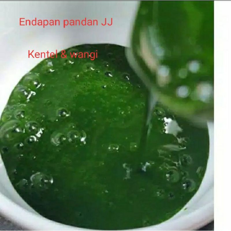 Endapan pandan  JJ/ pasta pandan, pewarna makanan asli!