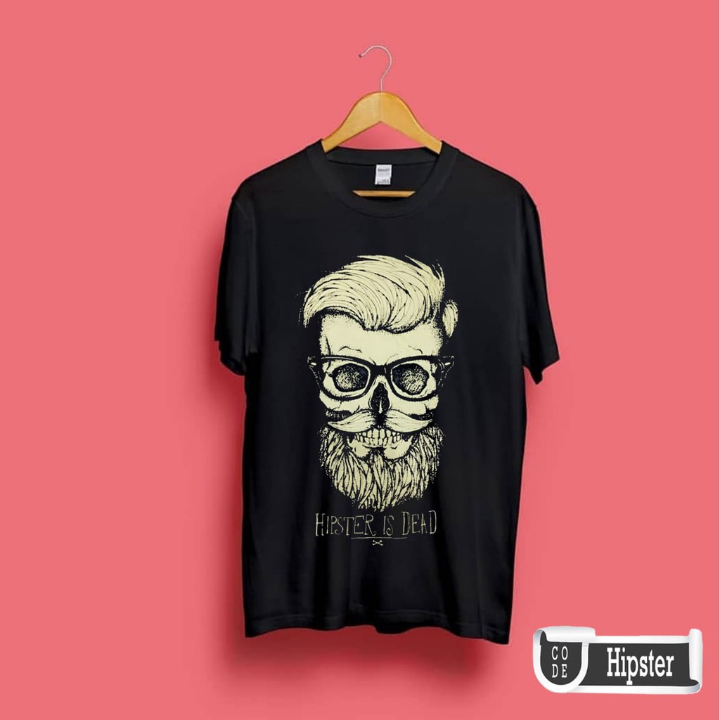 KAOS DISTRO HITAM MOTIF HARDCORE KEREN  BAJU  LENGAN PENDEK 