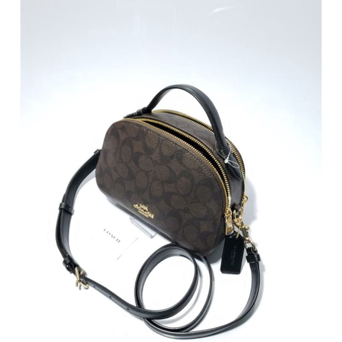 Coach Serena satchel bag signature
