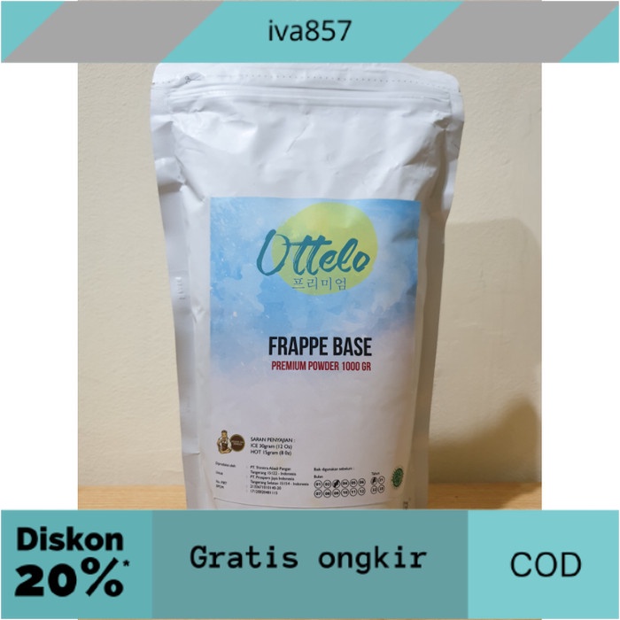 

PROMO Ottelo frappe base powder 1kg GRATIS ONGKIR