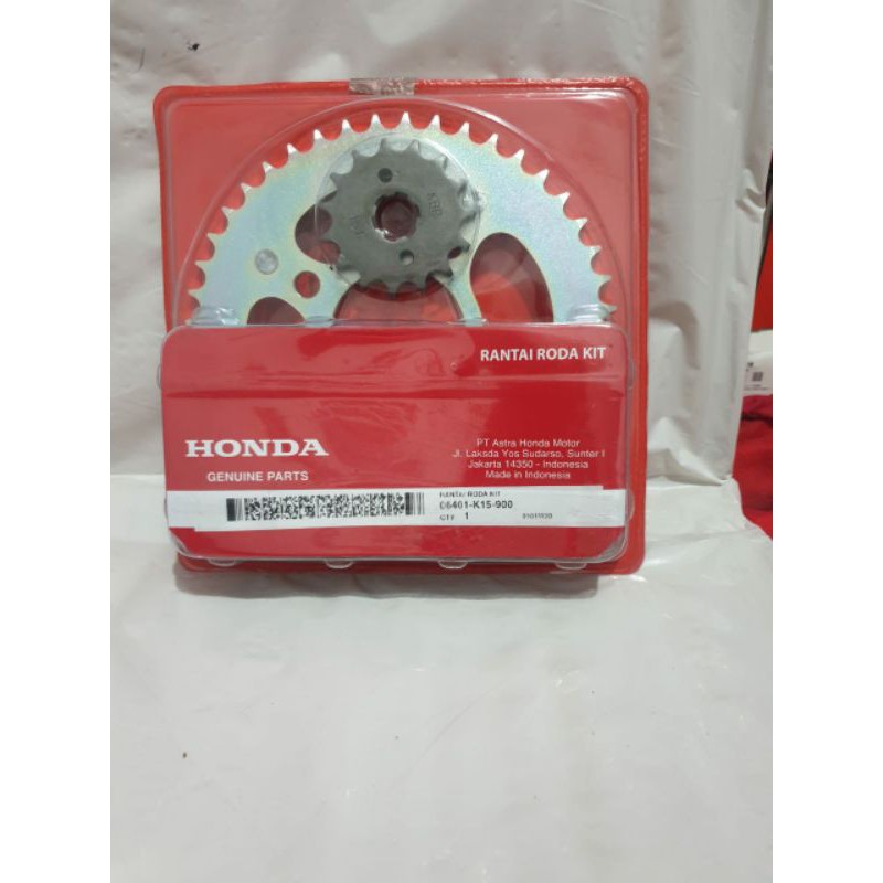 Gear Set/Gir set/Rantai set CB150R,CB 150R OLD Original AHM