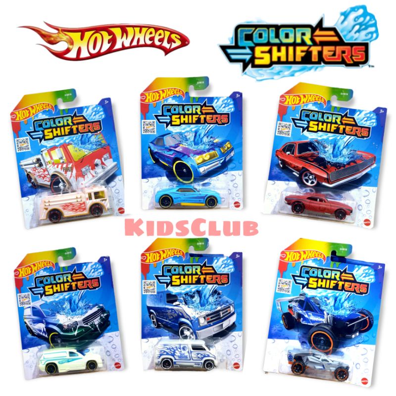 HOT WHEELS COLOR SHIFTERS Hotwheels Bisa berubah warna Original Mattel. Diecast Miniatur Mobil.