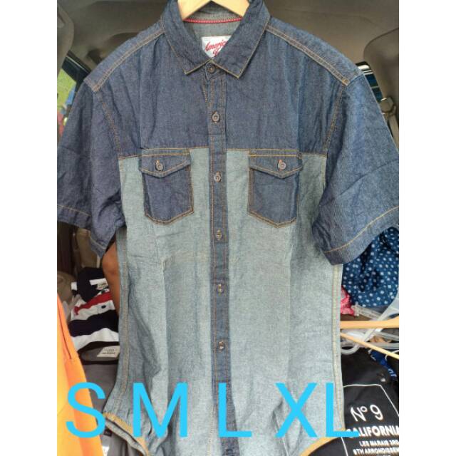 Kemeja pria merk American jeans