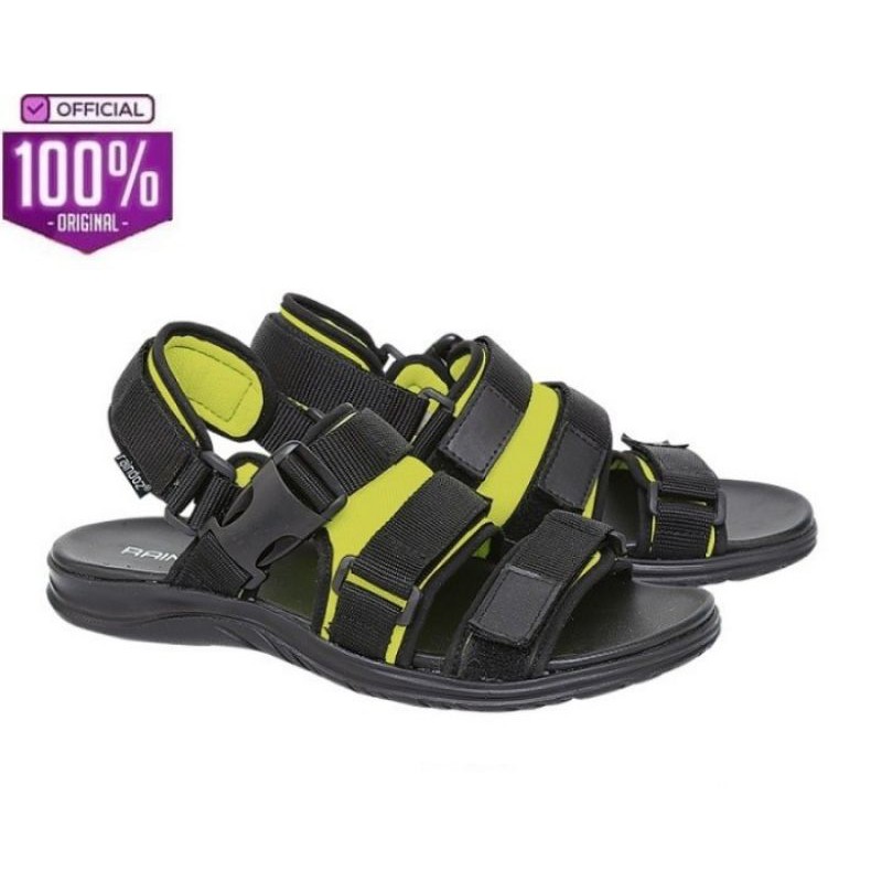 Sandal Bycicle Pria Rain03 / Sendal Sepatu Ibadah Haji Hitam / Sandal Outdoor Sport