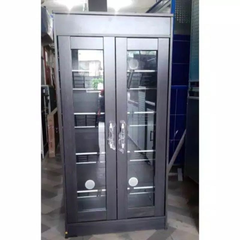 Lemari sepatu ,Rak sepatu muat 15 pasang pintu engsel ukuran 60x30x120