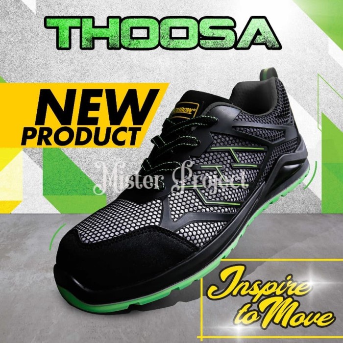{DewiStore} Sepatu Safety Krisbow Thoosa Sepatu Proyek Krisbow Limited