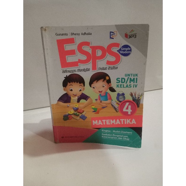 buku esps matematika kelas 4 SD