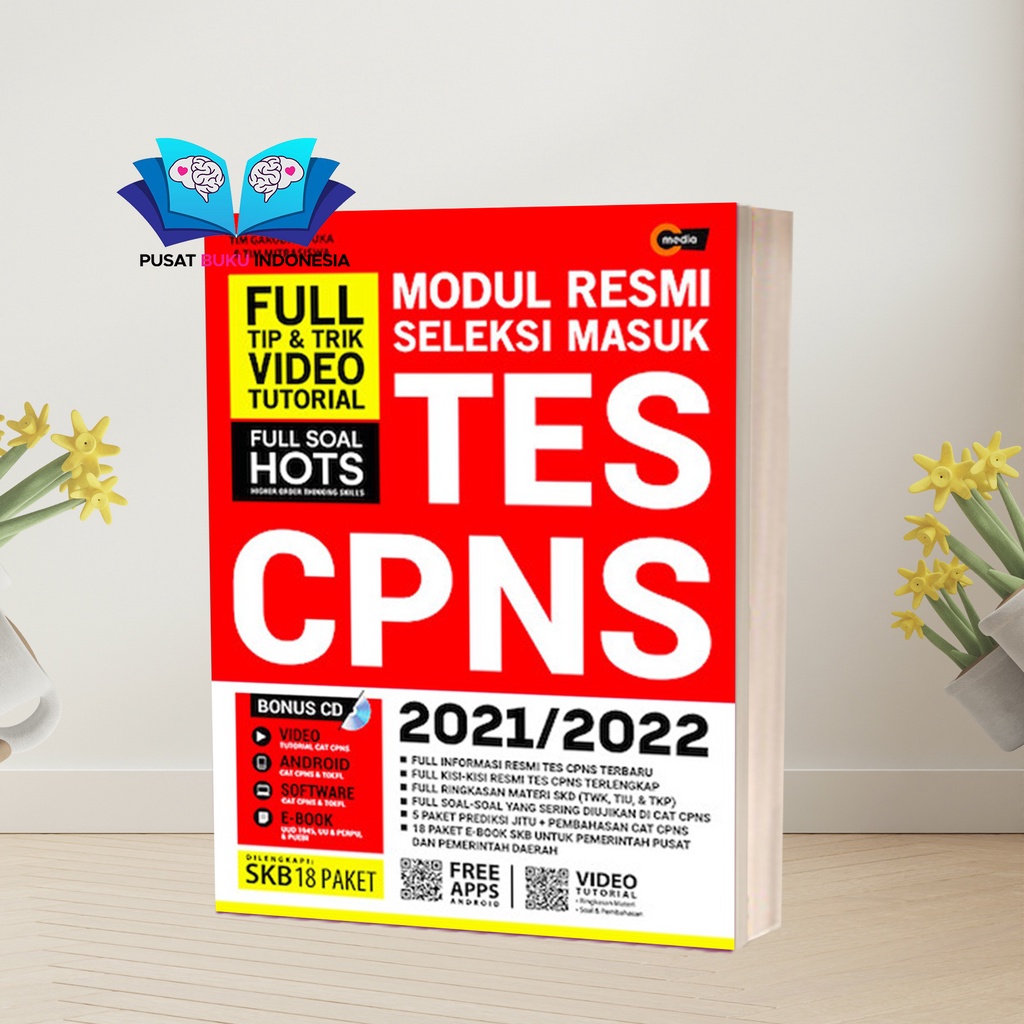 Buku Modul Resmi Tes Soal Tryout Cpns Bumn Pppk 2021 2022 Terbaru Bonus Cd Terbaru Original